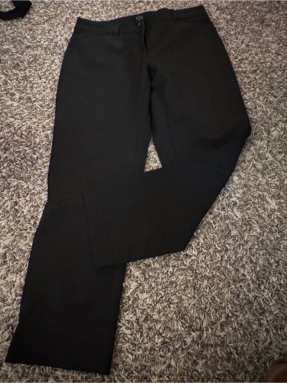 White House Black Market Black Cropped Ankle Pants